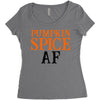 pumpkin spice af Women's Triblend Scoop T-shirt