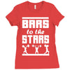 bars to the stars Ladies Fitted T-Shirt