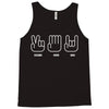 scissors paper rock Tank Top