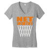 net worthy basketball Women's V-Neck T-Shirt