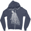 batman bats, ideal gift or birthday present. Zipper Hoodie
