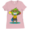 rufu the skaterwolf Ladies Fitted T-Shirt