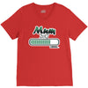 mum loading V-Neck Tee