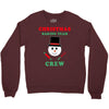 christmas baking team crew snowman Crewneck Sweatshirt