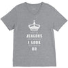 Don't Be Jealous Just Because Look This Good At 80 V-Neck Tee