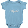 stylist rhinestone Baby Onesie