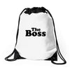 The Boss Drawstring Bags