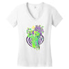scared straight Women's V-Neck T-Shirt