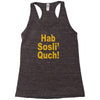 hab sosli' quch! klingon funny geek nerd sci fi alien conventions shir Racerback Tank