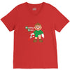 breaking bricks V-Neck Tee