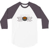 hockey mom rhinestone 3/4 Sleeve Shirt