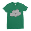 cloud say huh Ladies Fitted T-Shirt