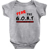fear the goat Baby Bodysuit
