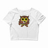 mr. owl Crop Top