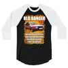 old funny banger cortina, ideal gift or christmas present. 3/4 Sleeve Shirt