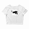 free huey Crop Top