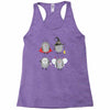 halloween hedgehogs Racerback Tank