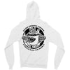 given enough coffee i could rule the world white Zipper Hoodie