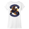 skull rider Women's V-Neck T-Shirt