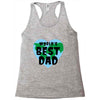 World's Best Dad Look Like Racerback Tank