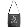 Fuck Sake (Black) Adjustable Strap Totes
