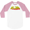 climbing rocks wall climb indoor outdoor 3/4 Sleeve Shirt
