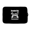 December Girls Are Sunshine Mixed With A Little Hurricane Laptop sleeve