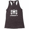 crossfit skull Racerback Tank