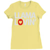llama lovin' lover Ladies Fitted T-Shirt