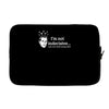 i'm not indecisive my mind Laptop sleeve