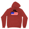 usa curling Unisex Hoodie