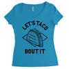 let's taco bout it Women's Triblend Scoop T-shirt