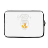 angry monkey jaune sure Laptop sleeve