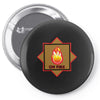 ON FIRE Pin-back button