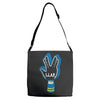 llap foam finger Adjustable Strap Totes