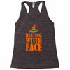 resting witch face Racerback Tank