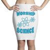 science worship funny geek atheist anti religion Pencil Skirts