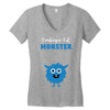 Creating A Lil Monster Baby Boy Women's V-Neck T-Shirt