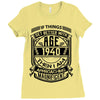 Things Better 1940 Age Approach Magnificent Ladies Fitted T-Shirt