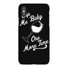 sip me baby one more time wine glass iPhoneX Case