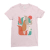 FLOCK OF BIRDS Ladies Fitted T-Shirt