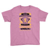 Never Underestimate the Strength of a Childhood Cancer Warrior Youth Tee