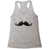 mustache Racerback Tank
