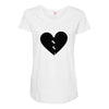 Xxxtentacion Heart Maternity Scoop Neck T-shirt