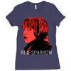 Red Sparrow Ladies Fitted T-Shirt