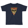 pizza skull Toddler T-shirt