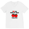 from my head tomatoes V-Neck Tee