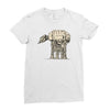how many legs Ladies Fitted T-Shirt