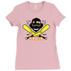 pinch hitter Ladies Fitted T-Shirt