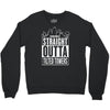 straight outta tilted towers Crewneck Sweatshirt
